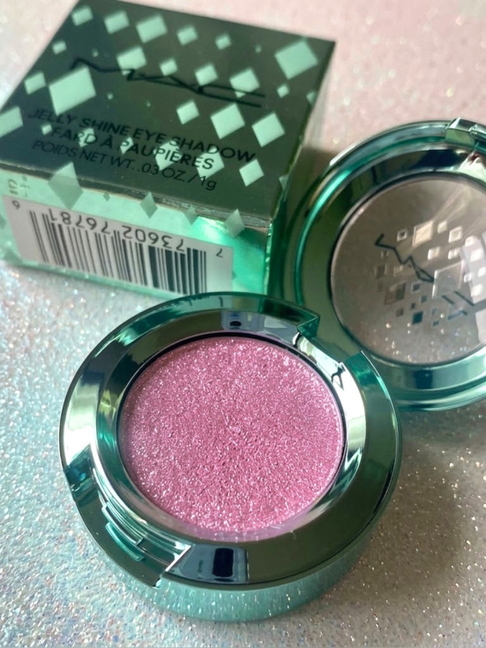 MAC | ‘Ice List’ Jelly Shine Eyeshadow | NiB Limited Edition pink bling